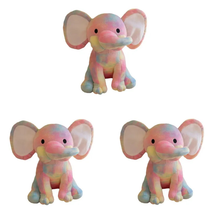 6 Pcs Elephant Stuffed Animals 9.8 Inches Soft Plush Toys Birthday gift