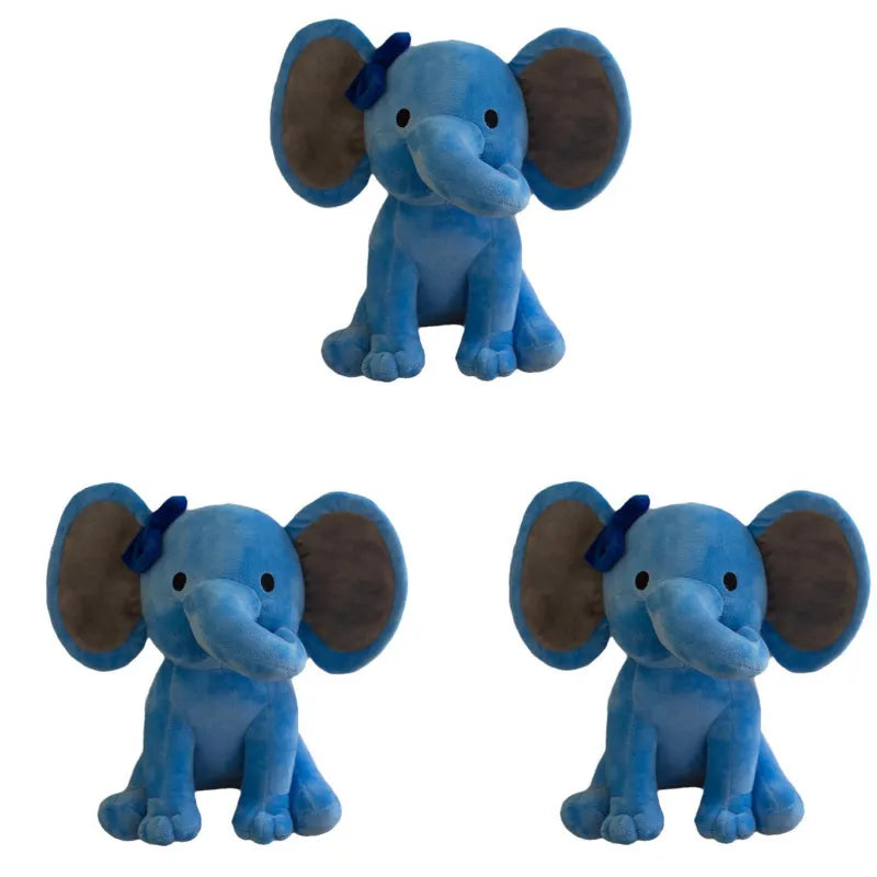 6 Pcs Elephant Stuffed Animals 9.8 Inches Soft Plush Toys Birthday gift