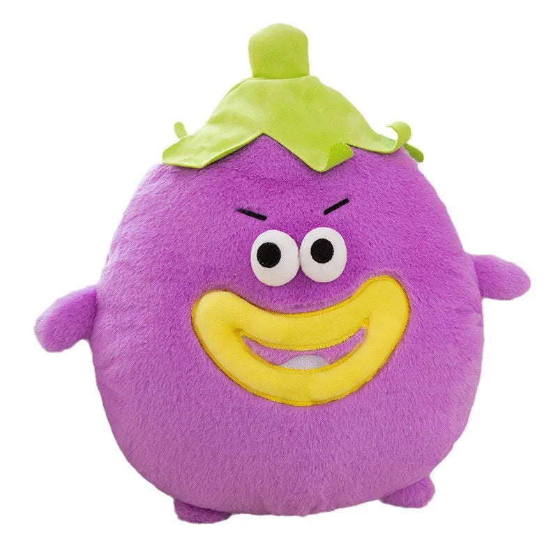 Sausage Mouth Fruit Vegetable Plush Toy