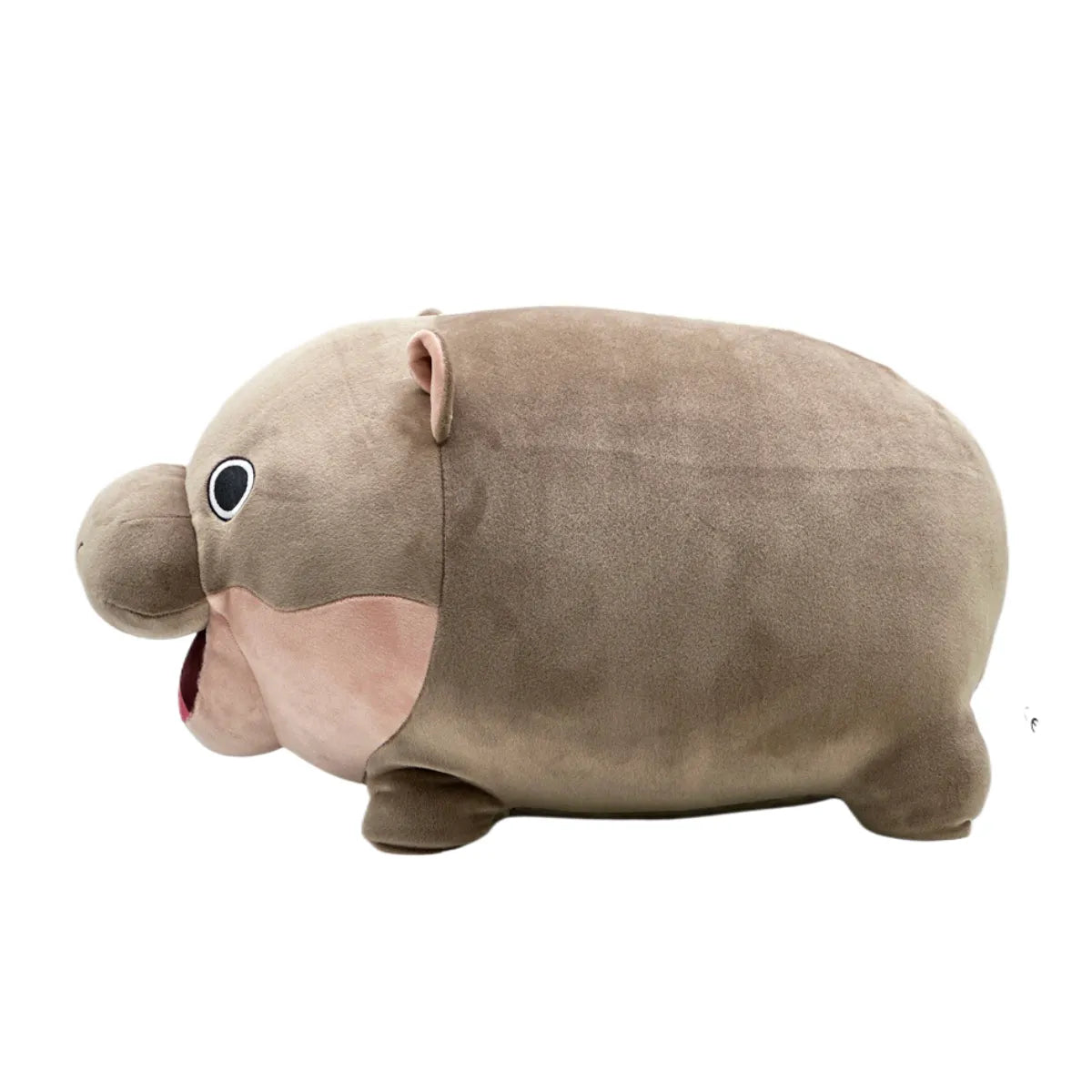 Moo Deng Hippo Plush toy, Cute Pygmy Hippopotamus Stuffed Animal for Kids and Adults