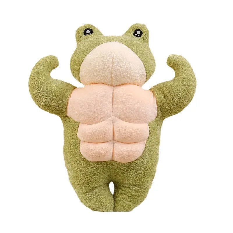 3D Muscle Shark Plush Toy, Muscle animal series plush toys
