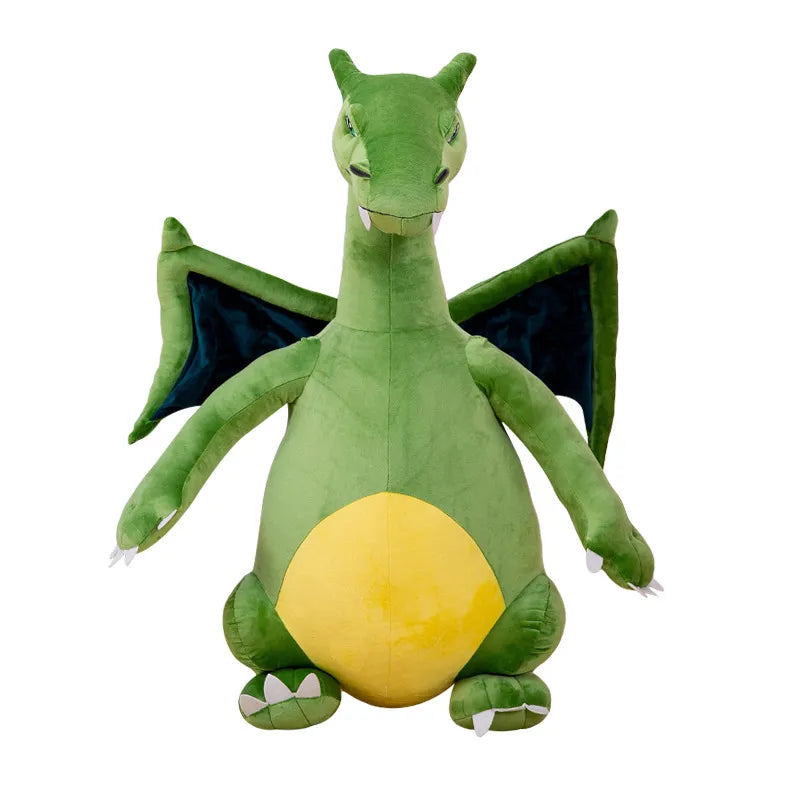 Evil Winged, fire-Breathing Dragon Stuffed Animal Dinosaur Plush Toys(Orange)