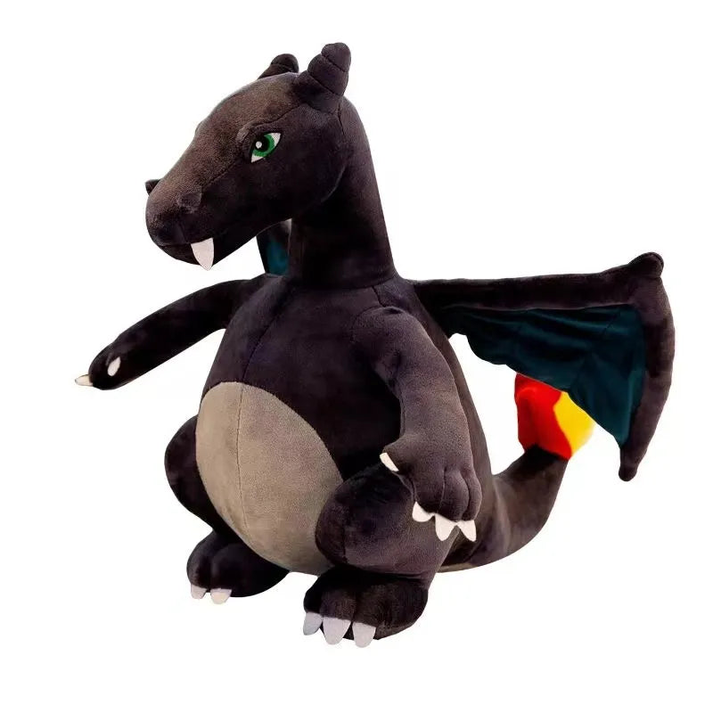 Evil Winged, fire-Breathing Dragon Stuffed Animal Dinosaur Plush Toys(Orange)