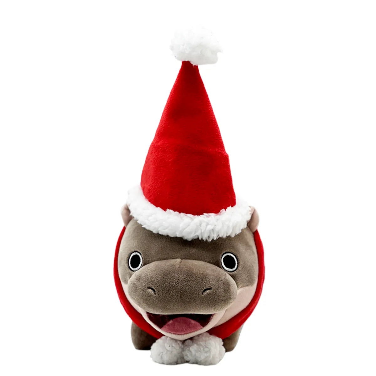 Moo Deng Hippo Plush toy, Cute Pygmy Hippopotamus Stuffed Animal for Kids and Adults
