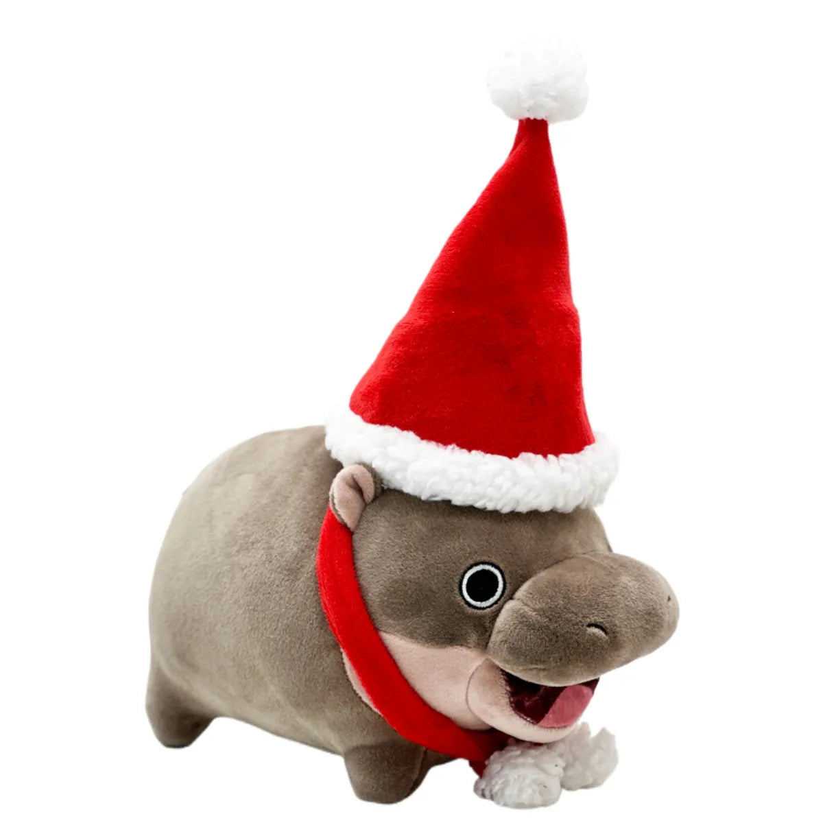 Moo Deng Hippo Plush toy, Cute Pygmy Hippopotamus Stuffed Animal for Kids and Adults