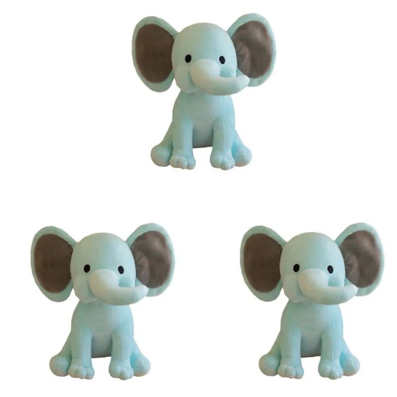 6 Pcs Elephant Stuffed Animals 9.8 Inches Soft Plush Toys Birthday gift