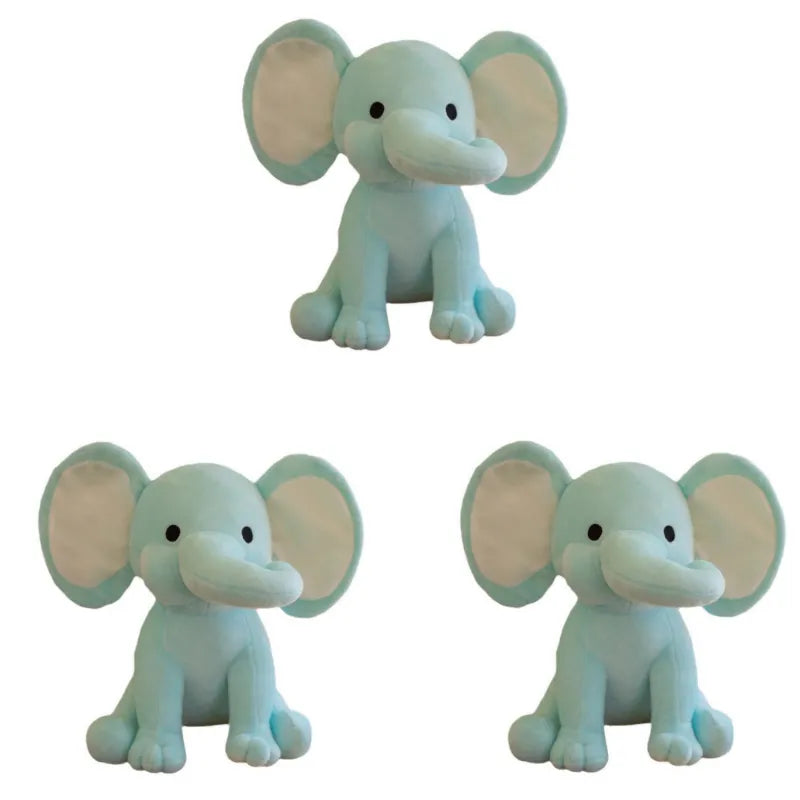 6 Pcs Elephant Stuffed Animals 9.8 Inches Soft Plush Toys Birthday gift