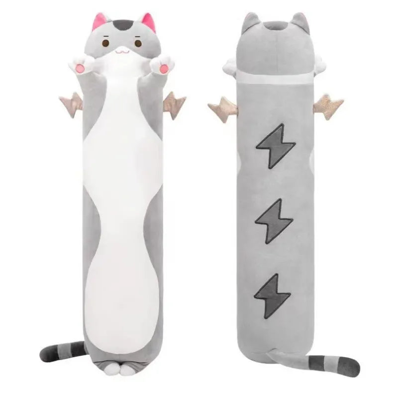 Long Cat Plush Body Pillow, 36” Cat Stuffed Animals