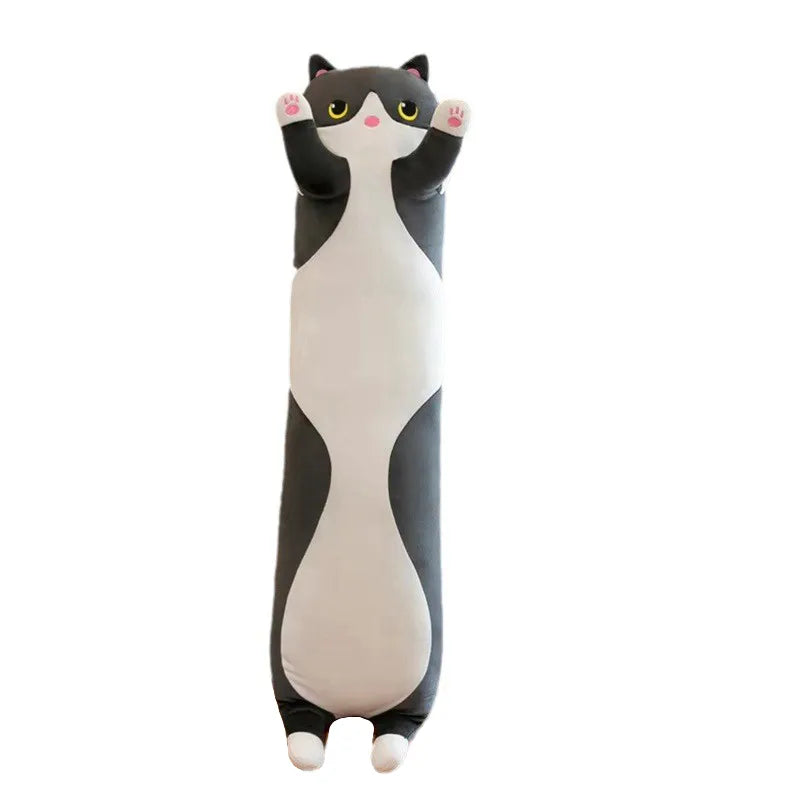 Long Cat Plush Body Pillow, 36” Cat Stuffed Animals