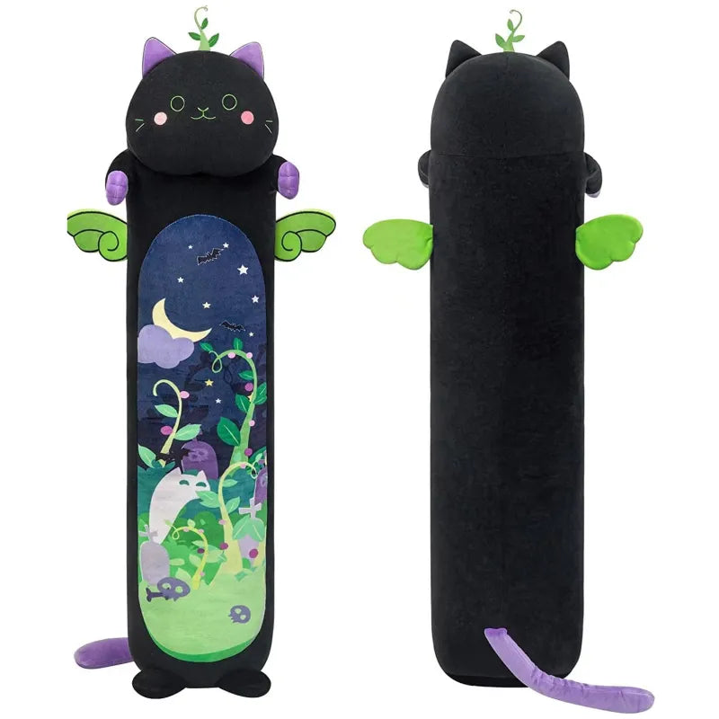 Long Cat Plush Body Pillow, 36” Cat Stuffed Animals