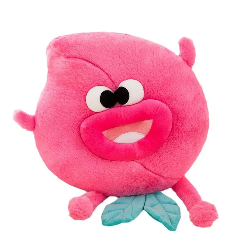 Sausage Mouth Fruit Vegetable Plush Toy