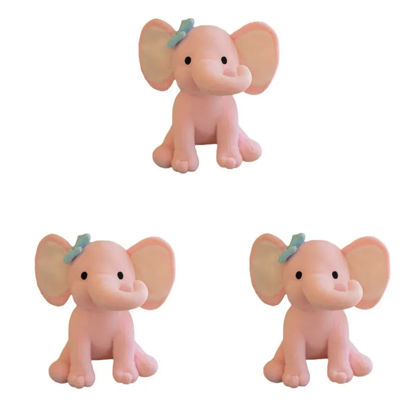 6 Pcs Elephant Stuffed Animals 9.8 Inches Soft Plush Toys Birthday gift