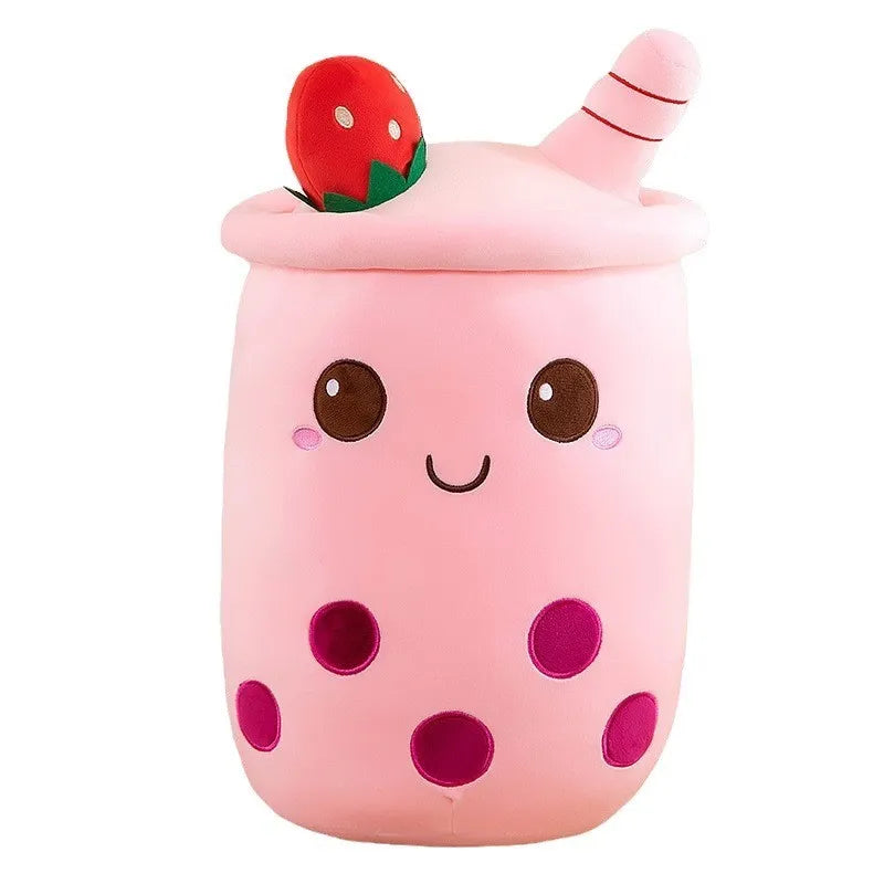 Bubble Tea Food Milk Cup Plushie Pillow stuffed animals