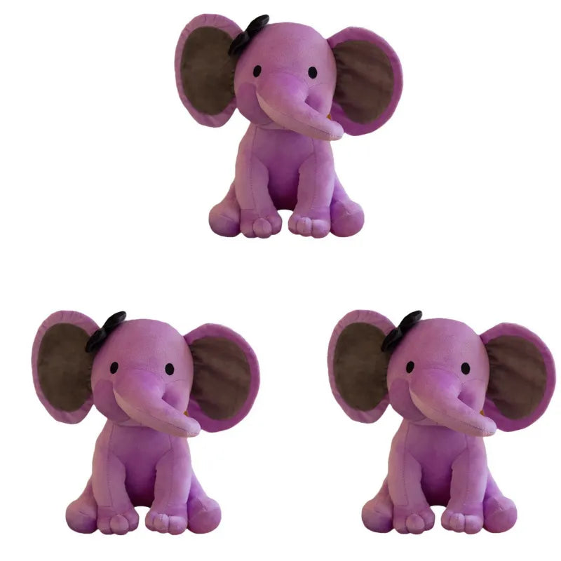 6 Pcs Elephant Stuffed Animals 9.8 Inches Soft Plush Toys Birthday gift