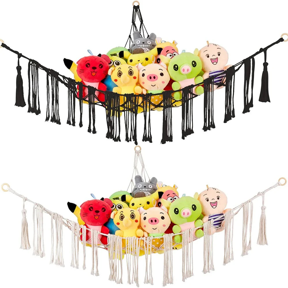 Large Stuffed Animal Storage Net Hammock