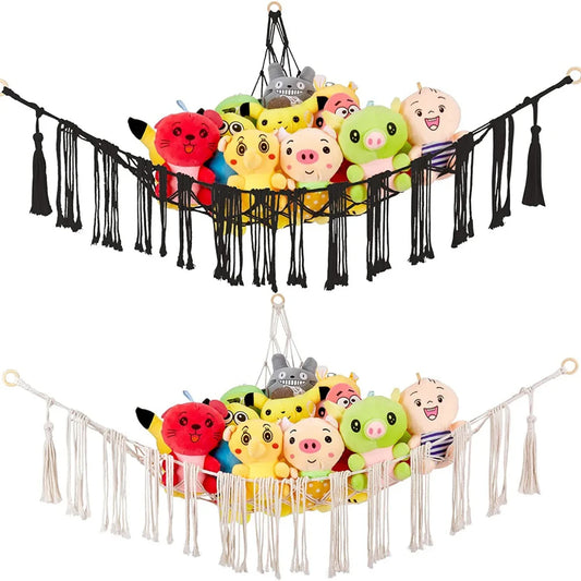 Large Stuffed Animal Storage Net Hammock