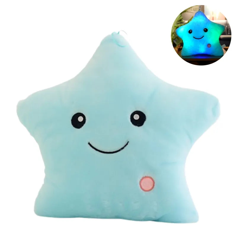 toddler star pillow_blue
