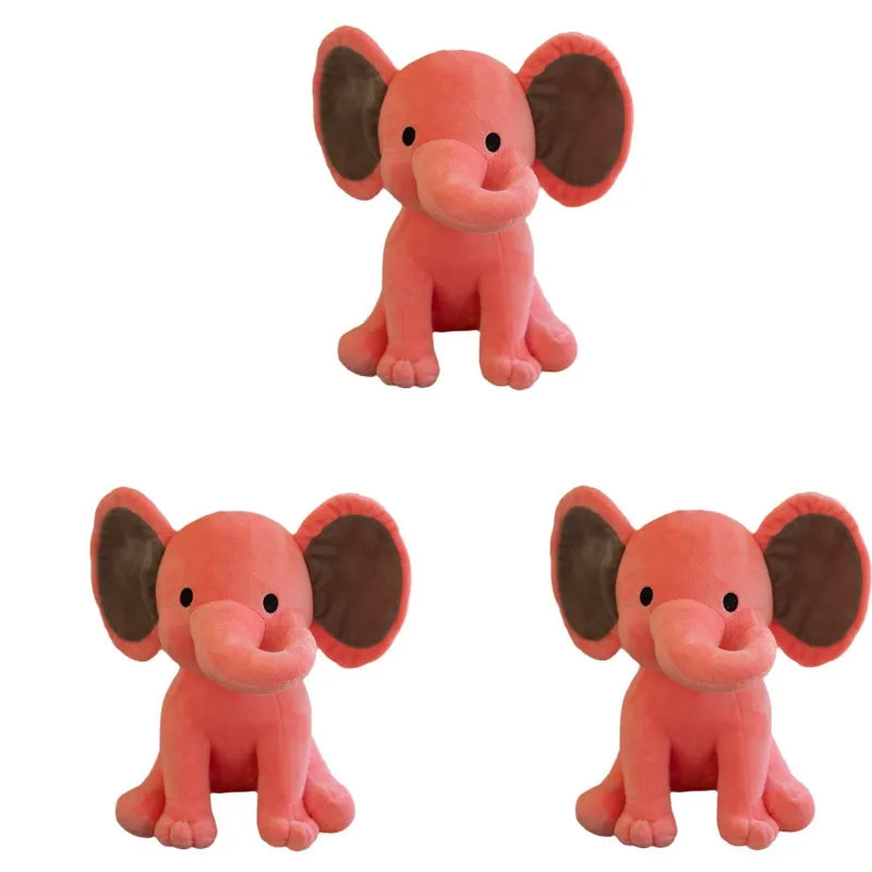 6 Pcs Elephant Stuffed Animals 9.8 Inches Soft Plush Toys Birthday gift