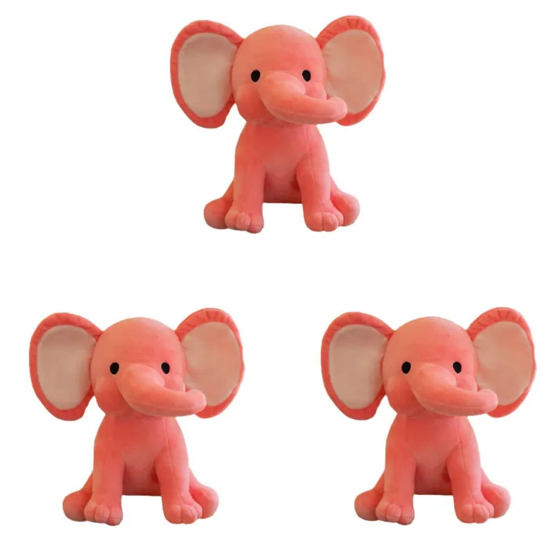 6 Pcs Elephant Stuffed Animals 9.8 Inches Soft Plush Toys Birthday gift