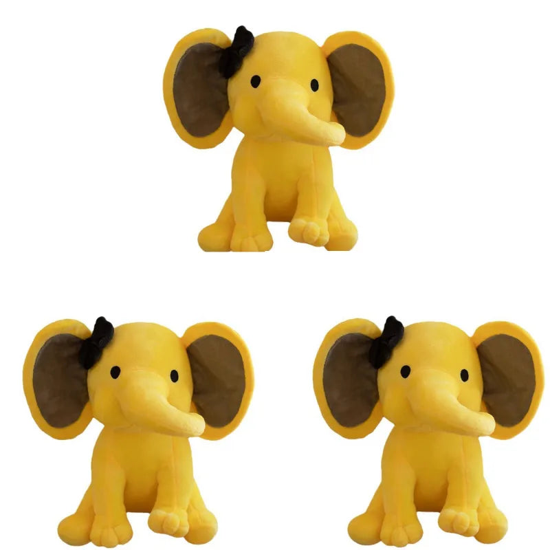 6 Pcs Elephant Stuffed Animals 9.8 Inches Soft Plush Toys Birthday gift