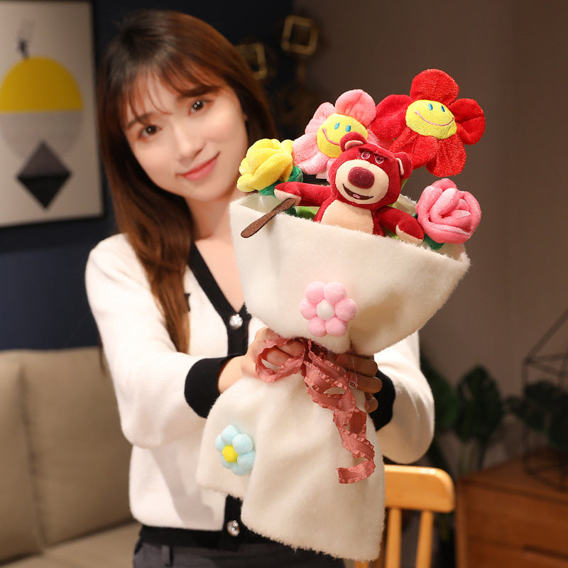 Plush toy bouquet, 40*25cm