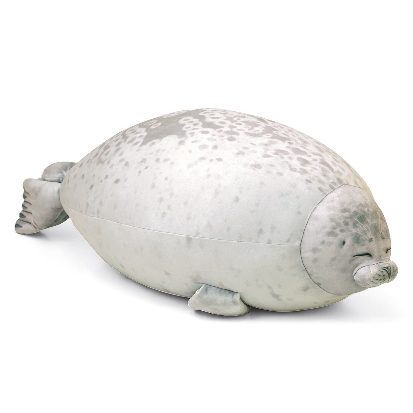 Cute Seal Pillow Realistic Cotton Stuffed Animal Plush Toy Ocean Plushies Animal Hugging Pillow Cushion,31.5 inches