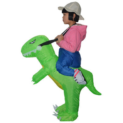 Inflatable Dinosaur Costume for Adults, T-REX Costume, Halloween Blow Up Costume