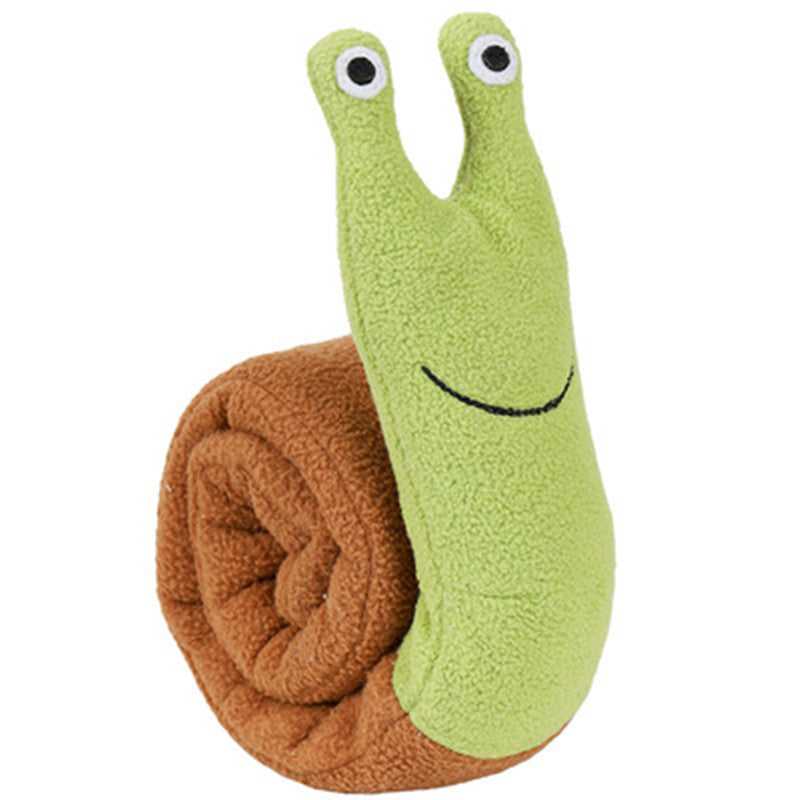 Snail pet plush toys, dogs sniffing IQ educational supplies, molars missing food training, boring dog toys