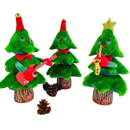 Christmas Tree Dancing Toy,Talking Toys Christmas Singing Plush