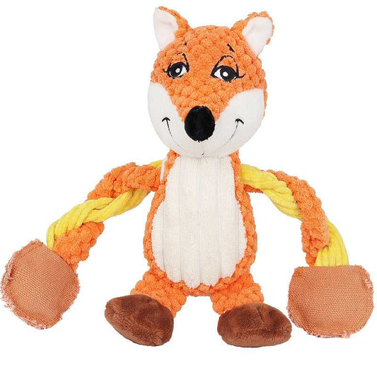 Stuffed Dog chew Toys, for Small Medium Dogs, Squeaky Plush Dog Chew Toys for Boredom