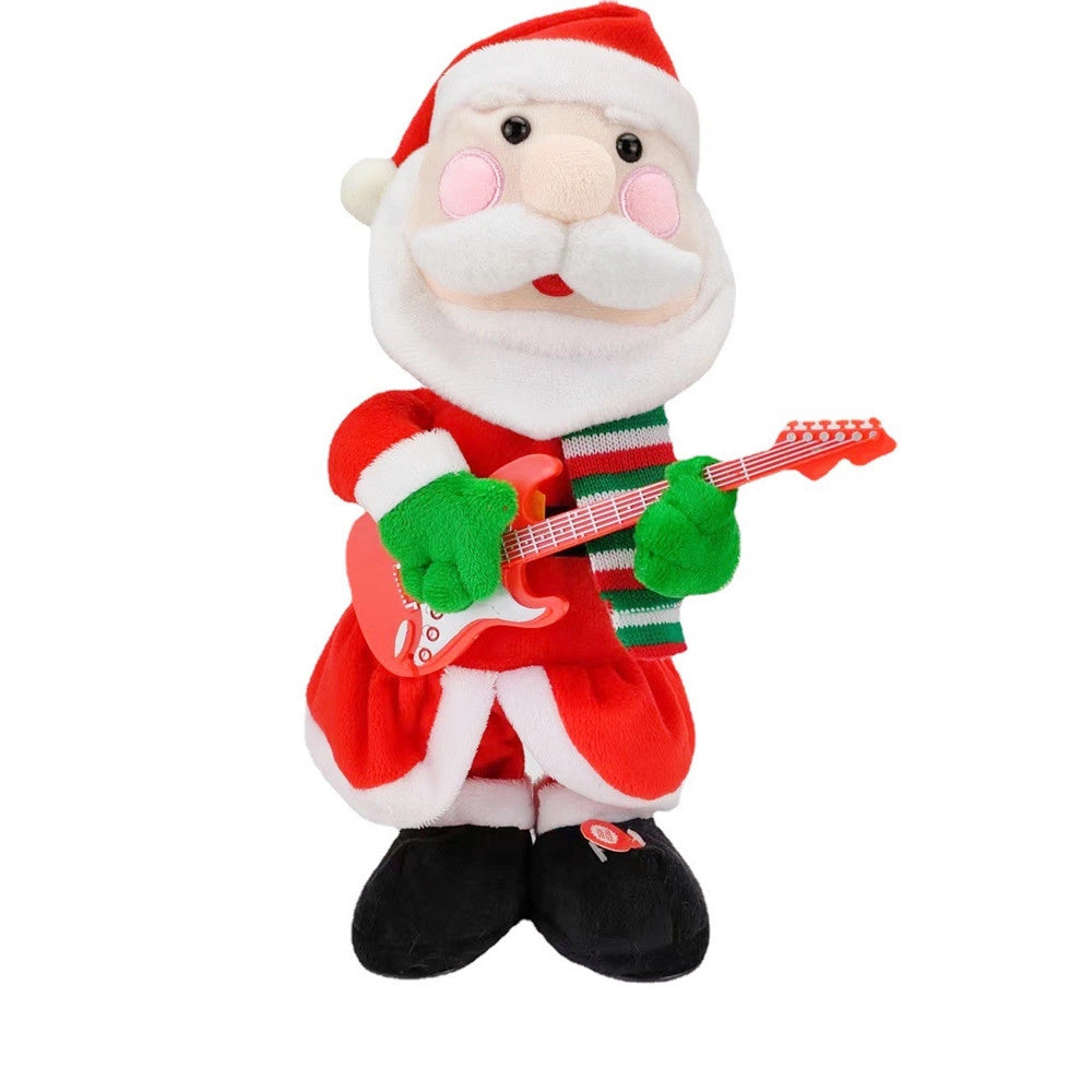 Santa's Electric Stuffed Animal That Plays the Saxophone