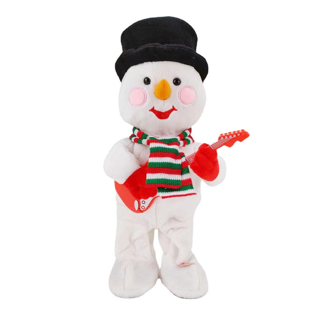 Santa's Electric Stuffed Animal That Plays the Saxophone