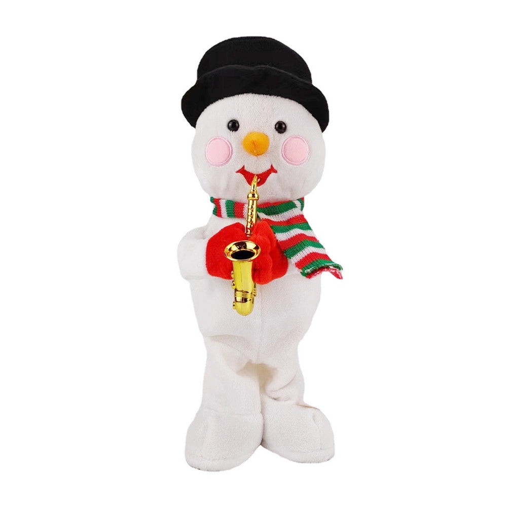 Santa's Electric Stuffed Animal That Plays the Saxophone