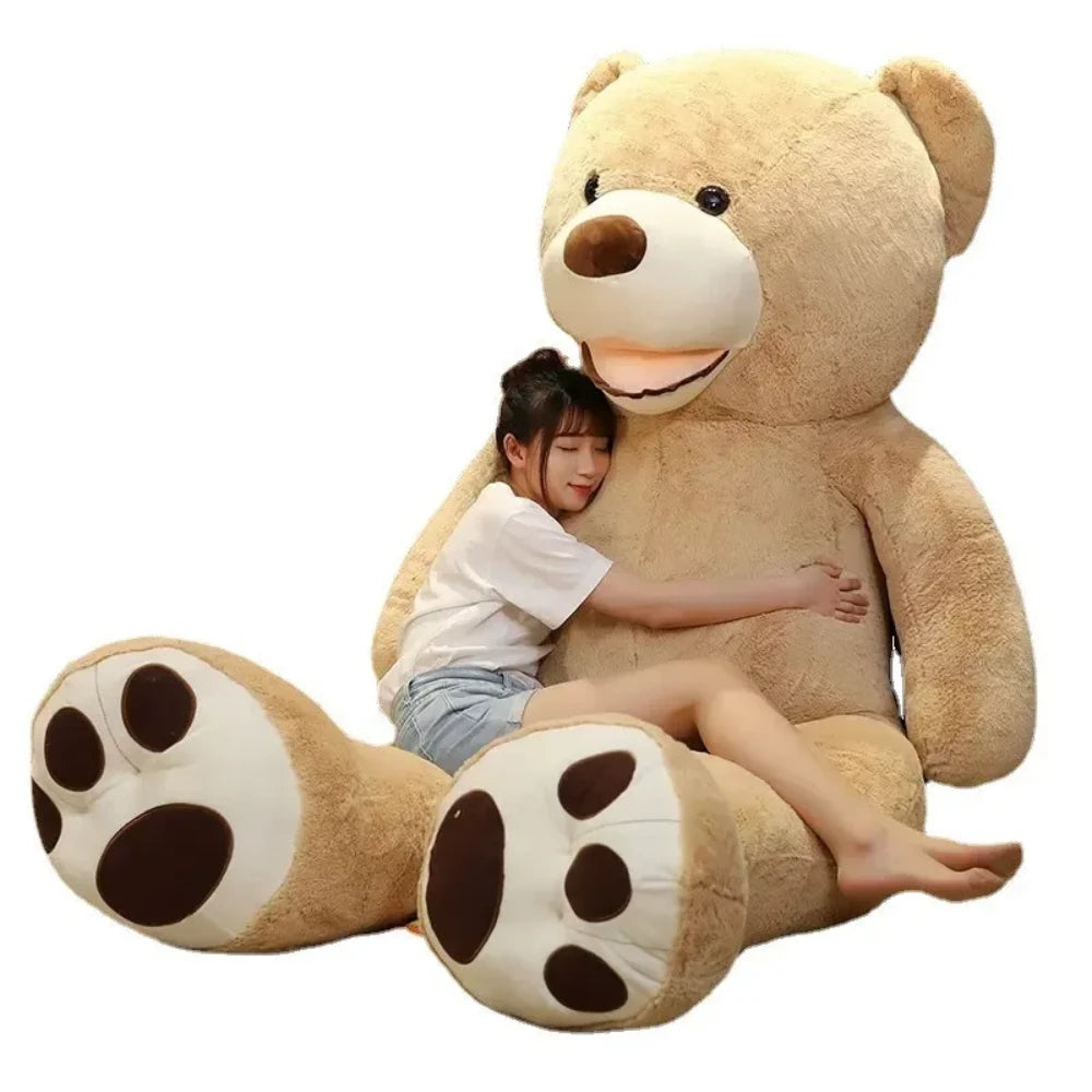 Giant Teddy Bear Plush Stuffed Animals Toy (Brown,103 inches)