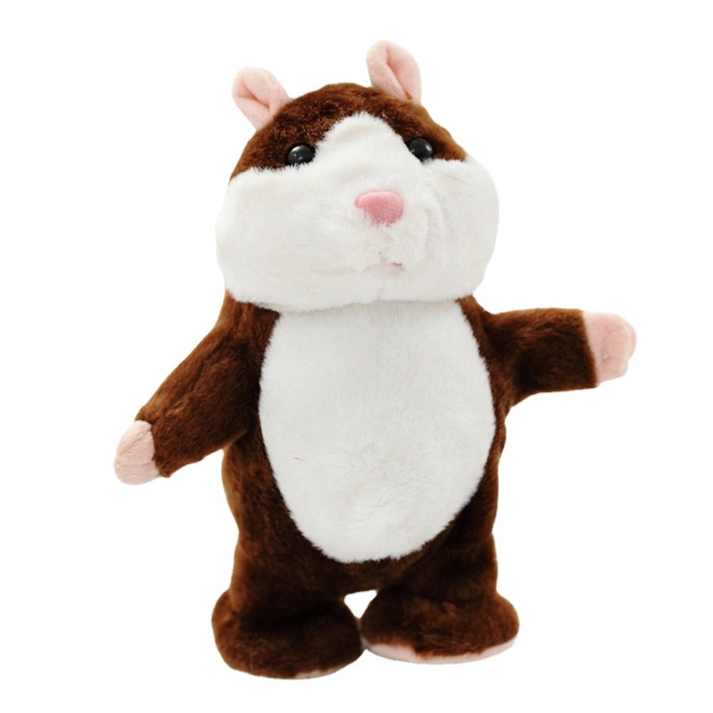Talking Unicorn Stuffed Animal, Walking Sings and Repeats What You Say, 10"