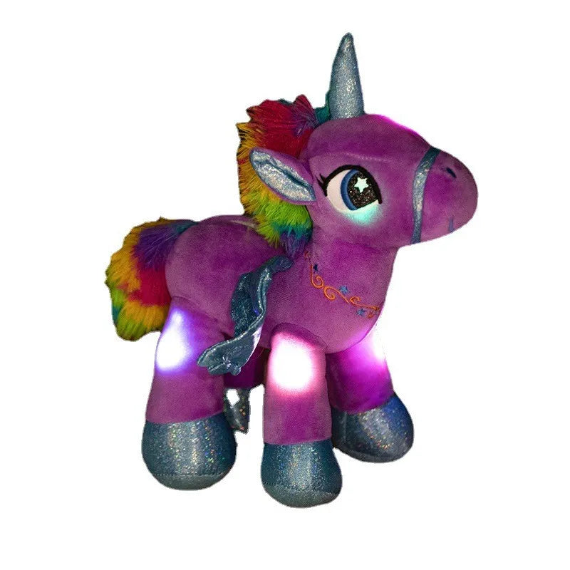 LED Soft Plush Toy_standing unicorn