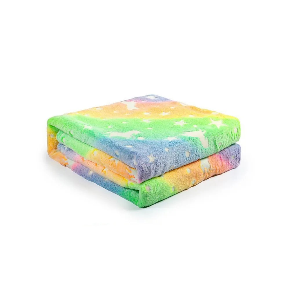 Luminous Blankets unicorn Toys, for 1-10 Year Old Girl Birthday Gifts,60 x 50in