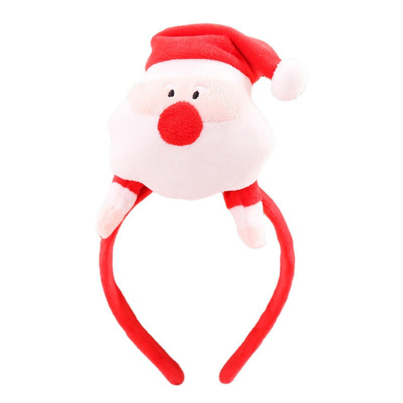 Creative Santa hairband series plush toys, suitable for children and adults