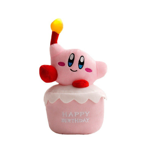 Cartoon Glowing Singing Cake Plush, 20cm (7.9 inches)