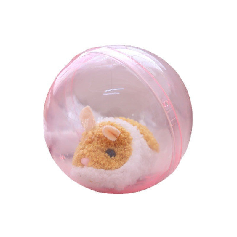 Electric Hamster Ball Toy, 5"