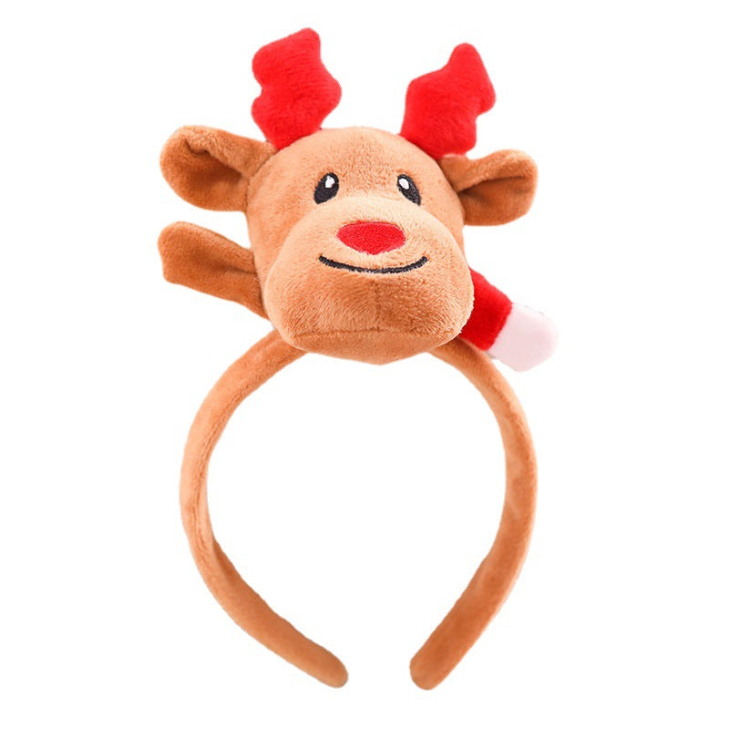 Creative Santa hairband series plush toys, suitable for children and adults