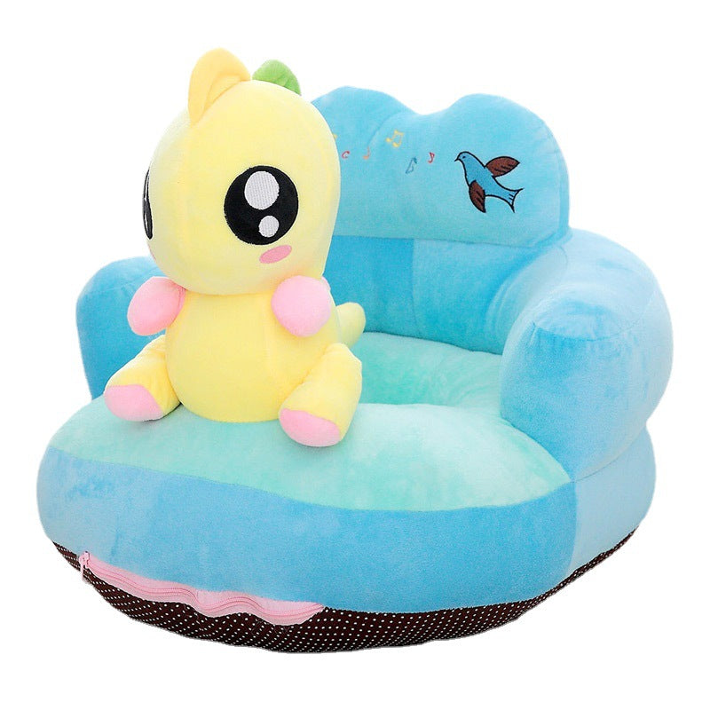 Cartoon Children's Sofa, Sofa Plush Toy, (Pink elephant)