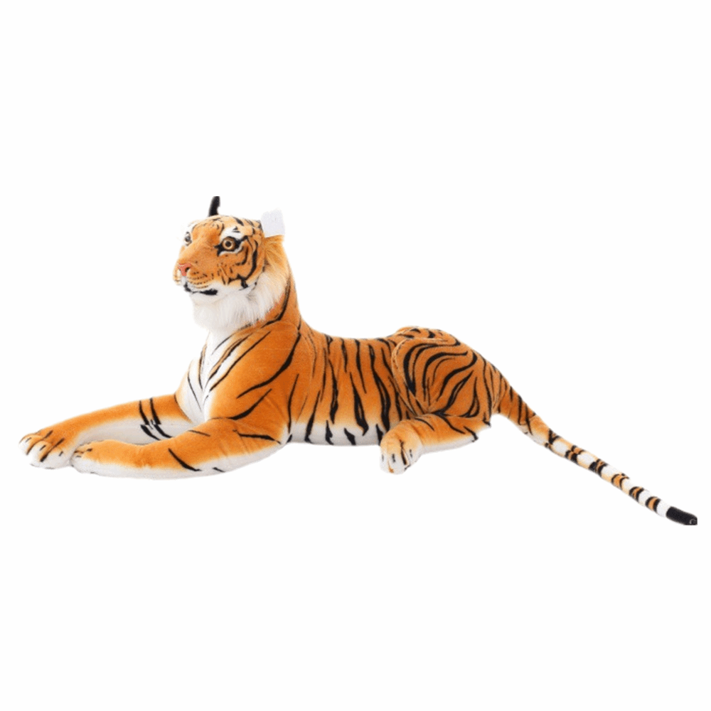 Goldmind Orange Bangladesh Real Tiger Plush Animal Giant Animal Tiger Plush Toy