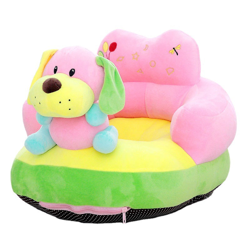 Cartoon Children's Sofa, Sofa Plush Toy, (Pink elephant)