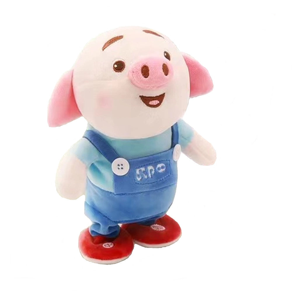 Talking Unicorn Stuffed Animal, Walking Sings and Repeats What You Say, 10"
