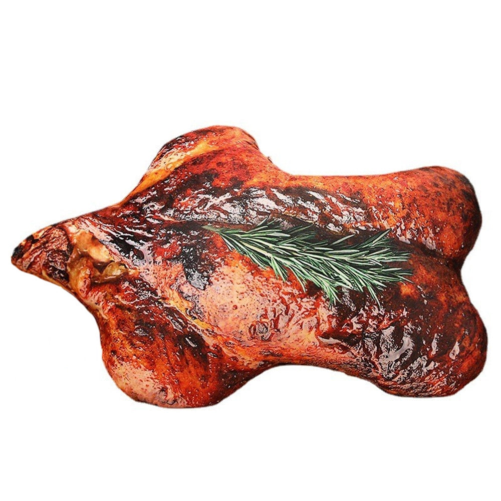 Simulation barbecue pillow Roast Chicken
