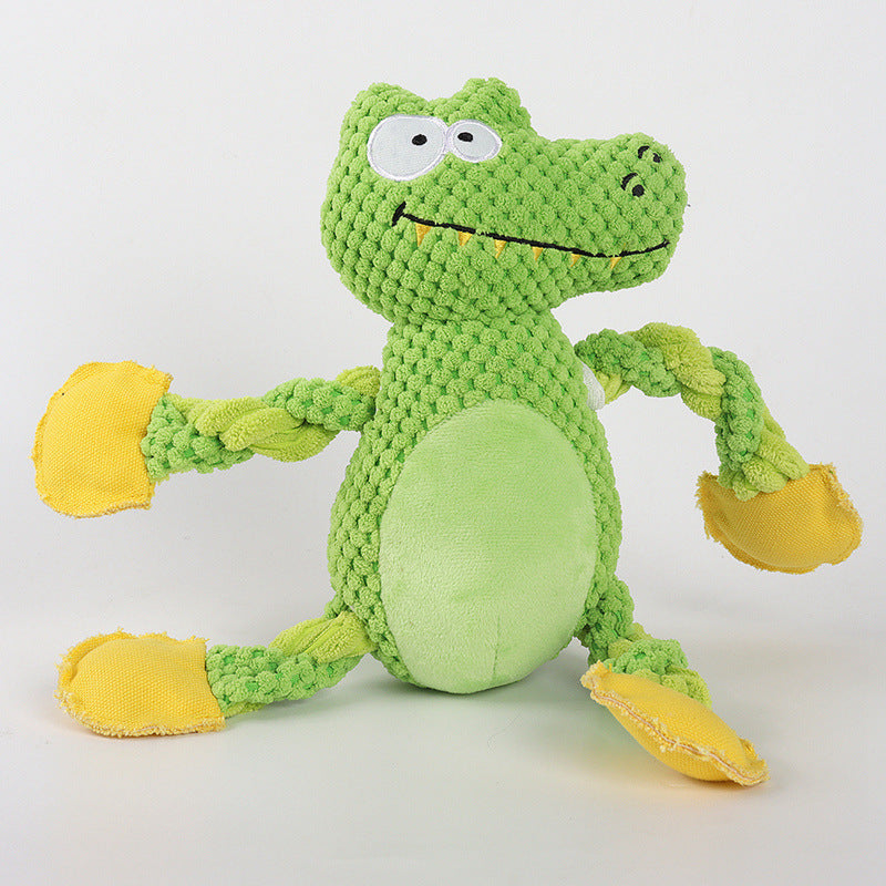 Stuffed Dog chew Toys, for Small Medium Dogs, Squeaky Plush Dog Chew Toys for Boredom