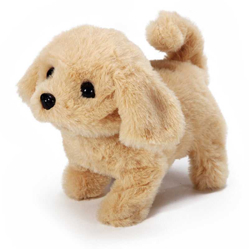 Electric dog plush toy can walk and make sound