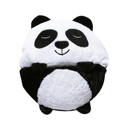 Huggy Wuggy pillow and sleeping bag plush animal toy, comfortable, compact and easy to fold