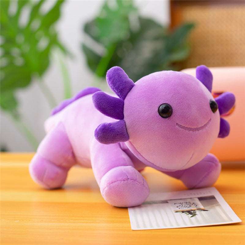 Axolotl Plush Toy, Cute Stuffed Animal Salamander Doll Birthday Gift